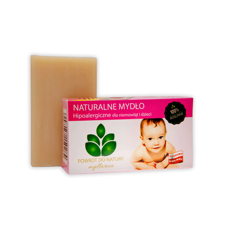 Mydło naturalne hipoalergiczne dla niemowląt (1)